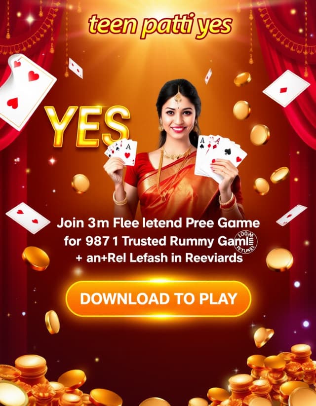 Teen Patti Yes Apk Banner